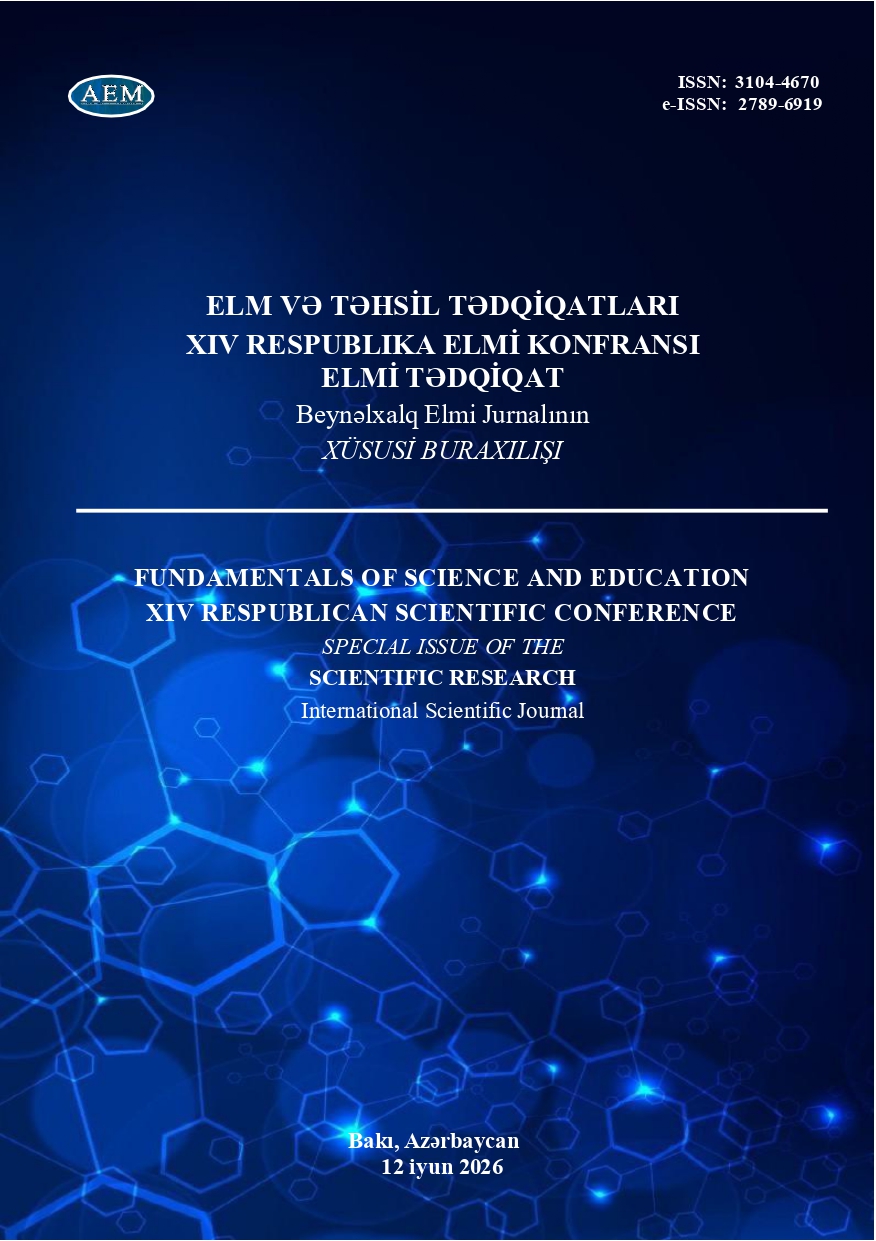 SCIENTIFIC AND EDUCATIONAL RESEARCH — XIV REPUBLICAN SCIENTIFIC CONFERENCE